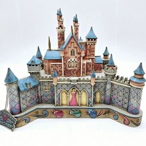 Jim Shore Disney Traditions Sleeping Beauty True Love's Castle 4011140 Enesco